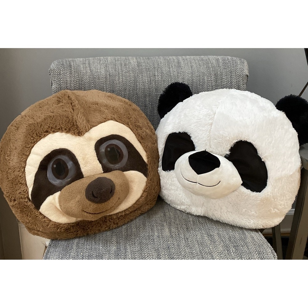 Dandee Dan Dee Collectors Sloth‎ Mask Mascot And Panda Halloween Costume